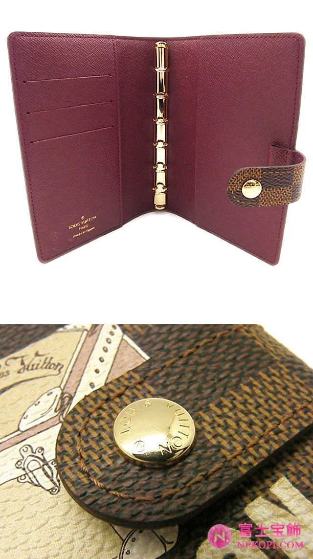 (LOUIS VUITTON)ルイヴィトン スーパーコピー 手帳カバー ダミエ アジェンダPM R21078